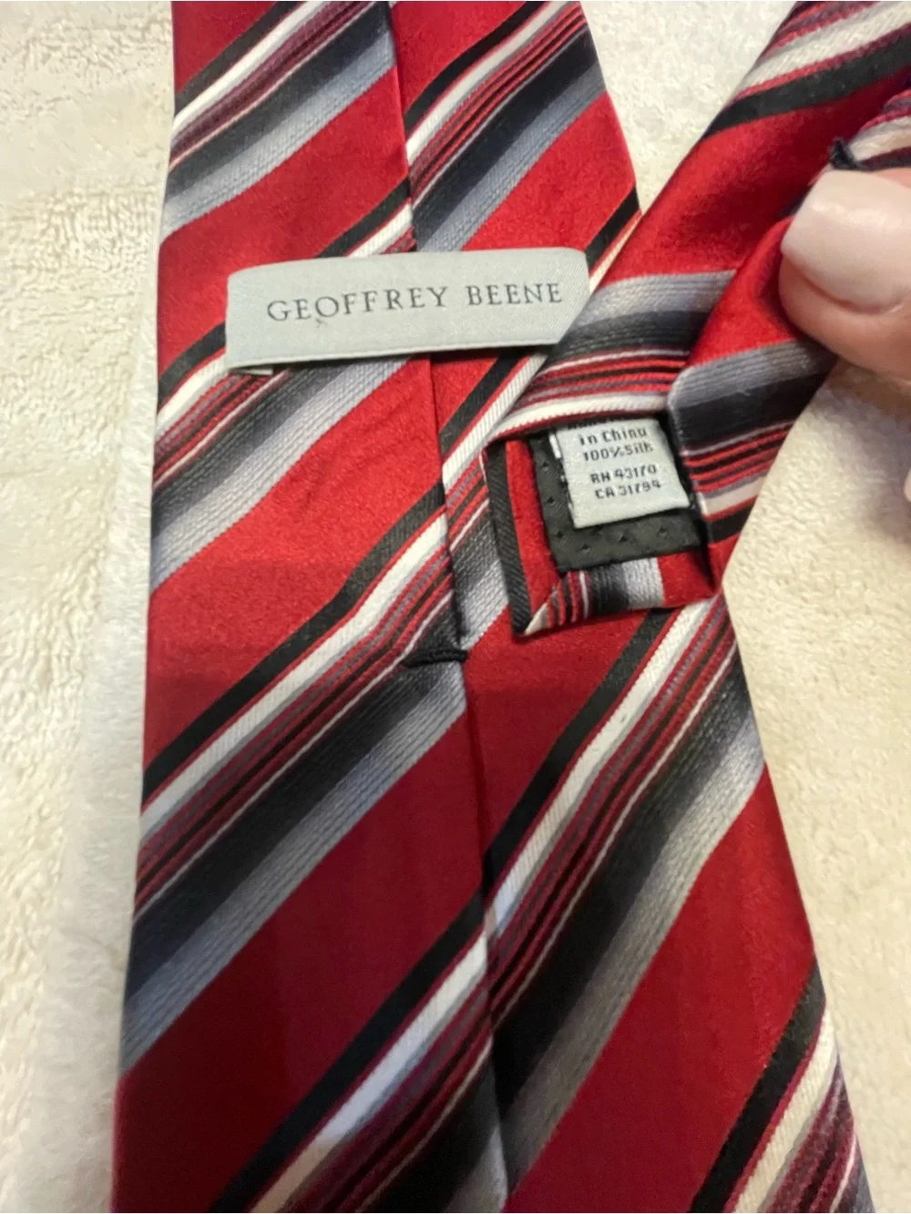 Geoffrey Beene bold red